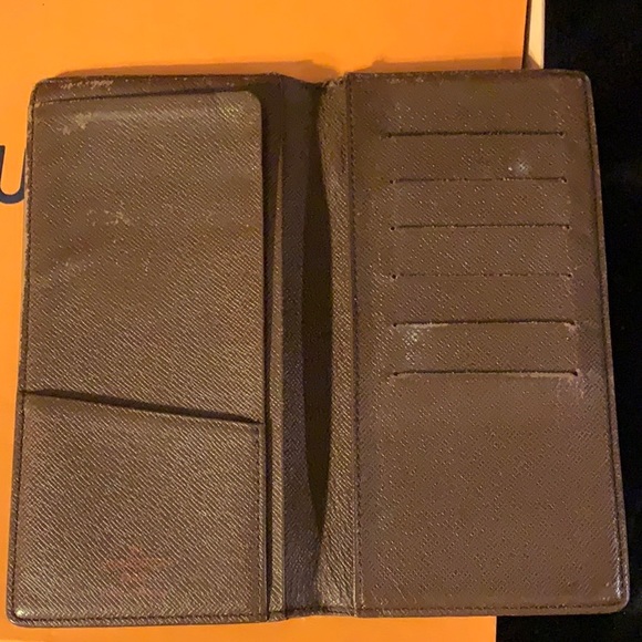 Vintage Louis Vuitton Damier Ebene Long Wallet